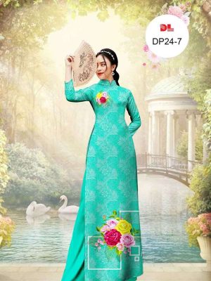 Vải Áo Dài Hoa Hồng Mới Ra AD DP24 39 5a3a83a7