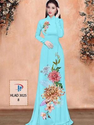 Vải Áo Dài Hoa Cúc Kiểu Mới AD HLAD3025 39 61d41745