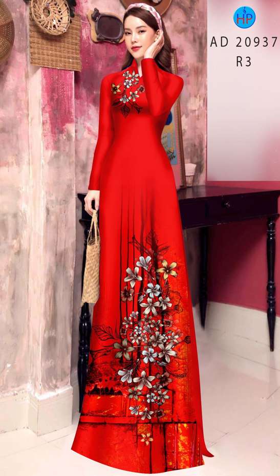 Vải Áo Dài Hoa In 3D Vừa Ra AD 20937 39 Vải Áo Dài Hoa In 3D Vừa Ra AD 20937