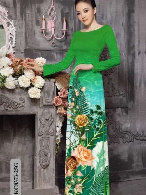 Vải Áo Dài Hoa Hồng Mới Ra AD KC8373 30 63c5e3da