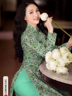 Vải Áo Dài Hoa Văn Kiểu Mới AD GH8368 29 75400723