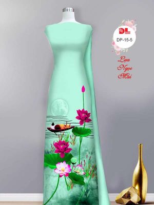 Vải Áo Dài Hoa Sen Mới Ra AD DP15 18 7d1e8e1b
