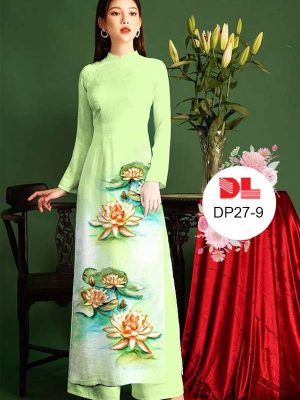 Vải Áo Dài Hoa Sen Mới Ra AD DP27 21 7f80a0e5