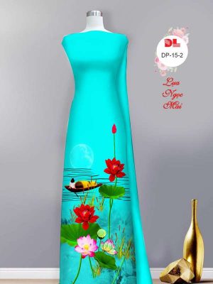 Vải Áo Dài Hoa Sen Mới Ra AD DP15 16 7fe0aa77