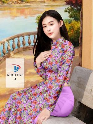 Vải Áo Dài Hoa Đều Độc Đáo AD NDAD3128 44 9dcd7a80