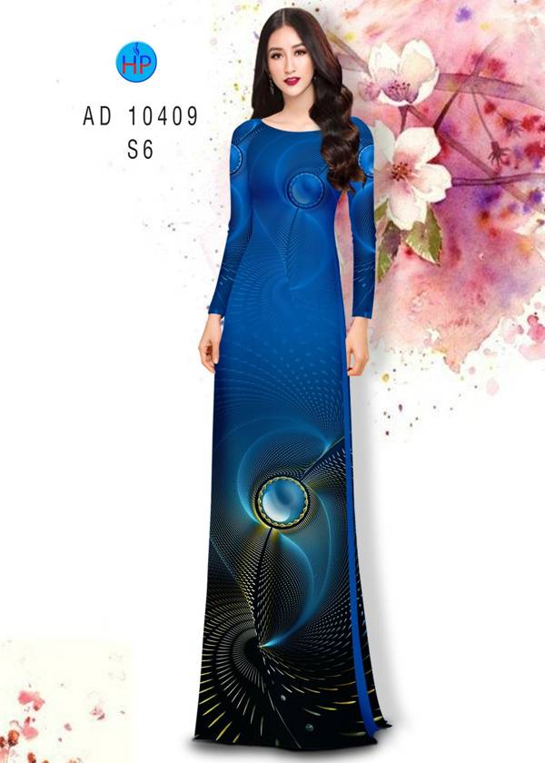Vải Áo Dài Hoa Văn Mới Ra AD 10409 36 Vải Áo Dài Hoa Văn Mới Ra AD 10409