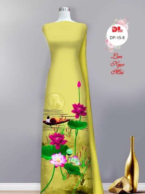 Vải Áo Dài Hoa Sen Mới Ra AD DP15 21 aab962ae