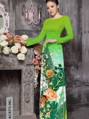 Vải Áo Dài Hoa Hồng Mới Ra AD KC8373 31 aac3fa8d