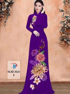 Vải Áo Dài Hoa Cúc Kiểu Mới AD HLAD3025 40 b952275c
