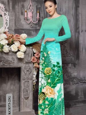 Vải Áo Dài Hoa Hồng Mới Ra AD KC8373 29 bf3d828c