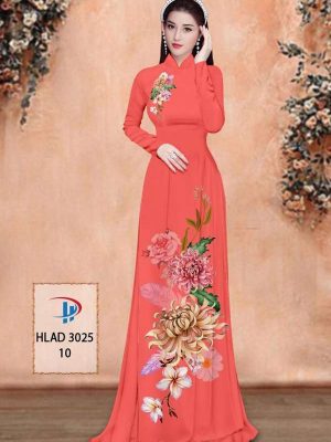 Vải Áo Dài Hoa Cúc Kiểu Mới AD HLAD3025 41 d6d4b579