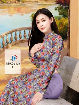 Vải Áo Dài Hoa Đều Độc Đáo AD NDAD3128 27 dc07e1df