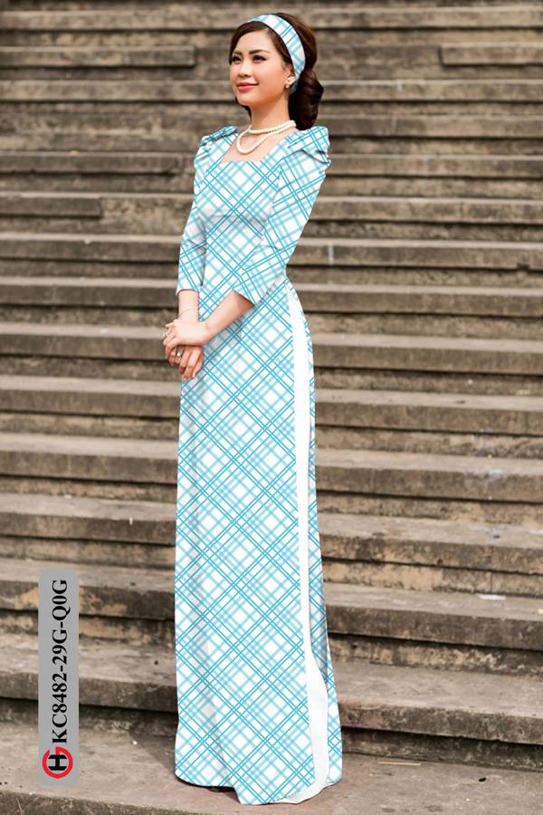 Vải Áo Dài Hoa Văn Mới Ra AD KC8482 47 Vải Áo Dài Hoa Văn Mới Ra AD KC8482