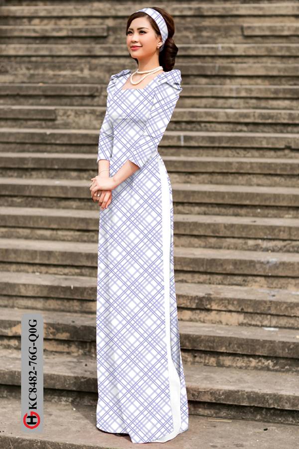 Vải Áo Dài Hoa Văn Mới Ra AD KC8482 49 Vải Áo Dài Hoa Văn Mới Ra AD KC8482