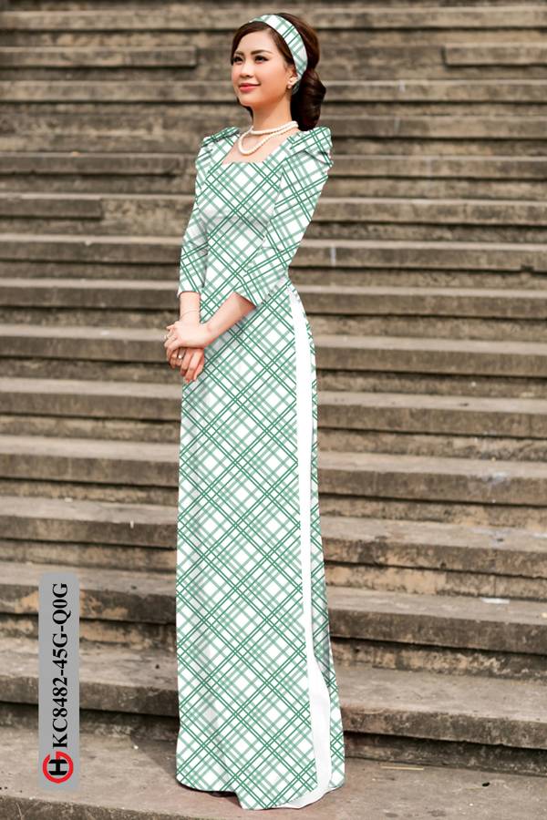 Vải Áo Dài Hoa Văn Mới Ra AD KC8482 52 Vải Áo Dài Hoa Văn Mới Ra AD KC8482