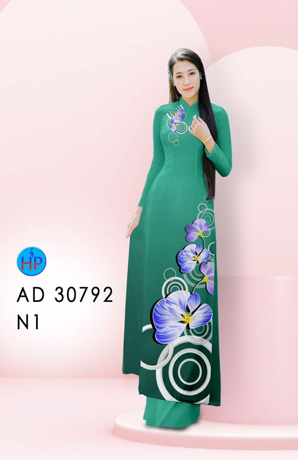 Vải Áo Dài Hoa Lan Mới Ra AD 30792 37 Vải Áo Dài Hoa Lan Mới Ra AD 30792