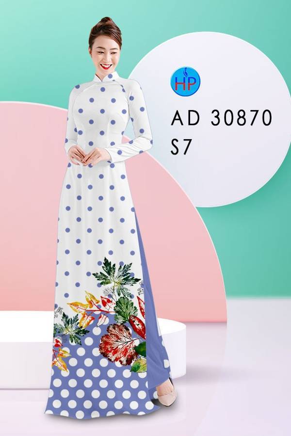 Vải Áo Dài Hoa In 3D Mới Ra AD 30870 42 Vải Áo Dài Hoa In 3D Mới Ra AD 30870