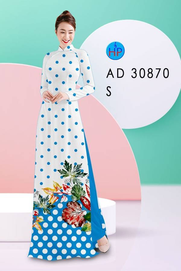 Vải Áo Dài Hoa In 3D Mới Ra AD 30870 40 Vải Áo Dài Hoa In 3D Mới Ra AD 30870