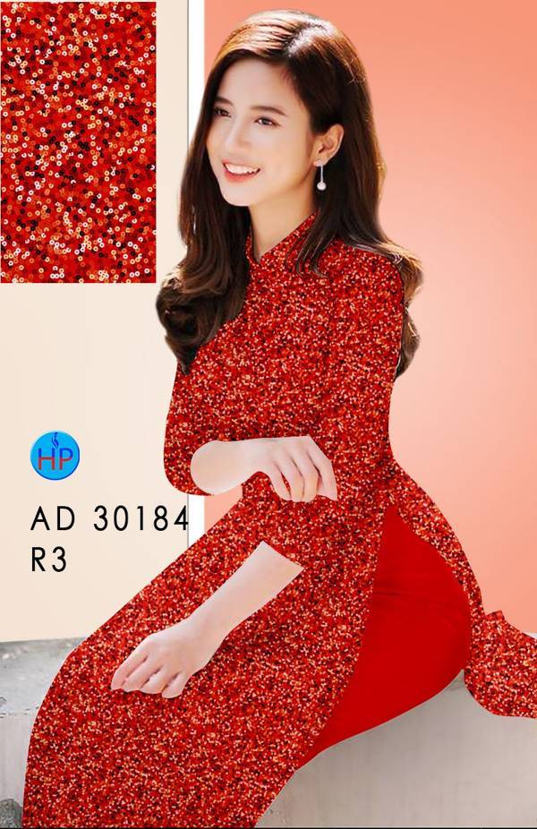 Vải Áo Dài Hoa Nhí Vừa Ra AD 30184 40 Vải Áo Dài Hoa Nhí Vừa Ra AD 30184