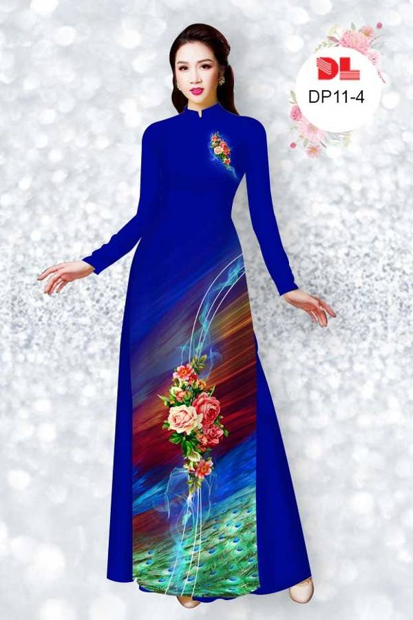 Vải Áo Dài Hoa Hồng Mới Ra AD DP11 43 Vải Áo Dài Hoa Hồng Mới Ra AD DP11