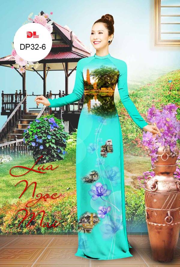 Vải Áo Dài Phong Cảnh Mới Ra AD DP32 29 Vải Áo Dài Phong Cảnh Mới Ra AD DP32