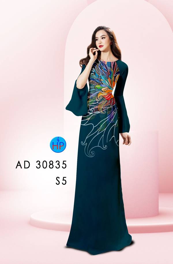 Vải Áo Dài Hoa Văn Vừa Ra  AD 30835