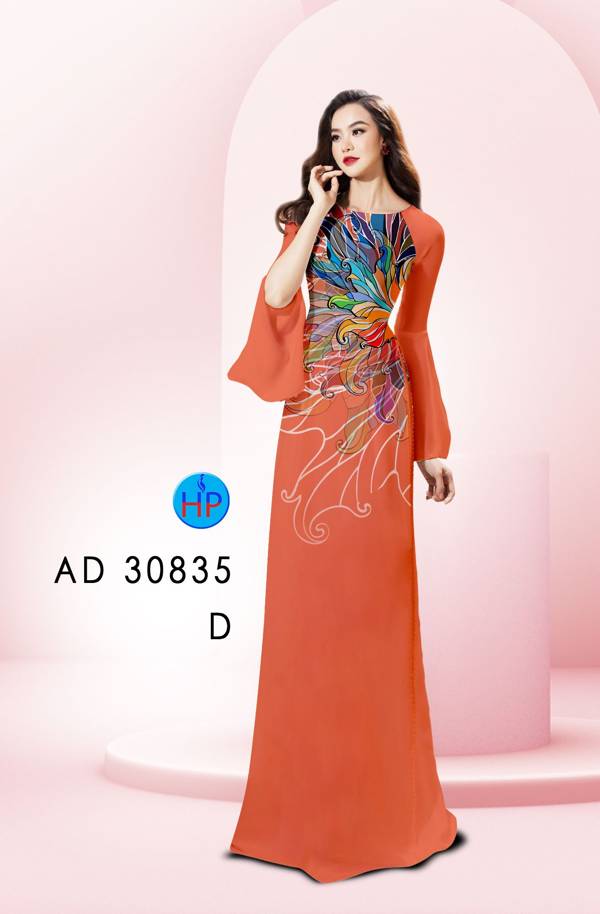 Vải Áo Dài Hoa Văn Vừa Ra  AD 30835