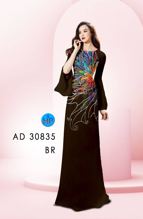 Vải Áo Dài Hoa Văn Vừa Ra  AD 30835