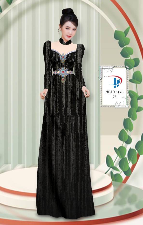 Vải Áo Dài Hoa Văn Độc Đáo AD NVAD3178