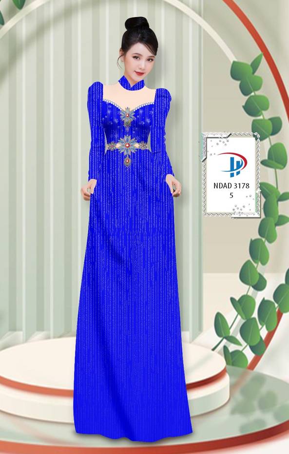 Vải Áo Dài Hoa Văn Độc Đáo AD NVAD3178