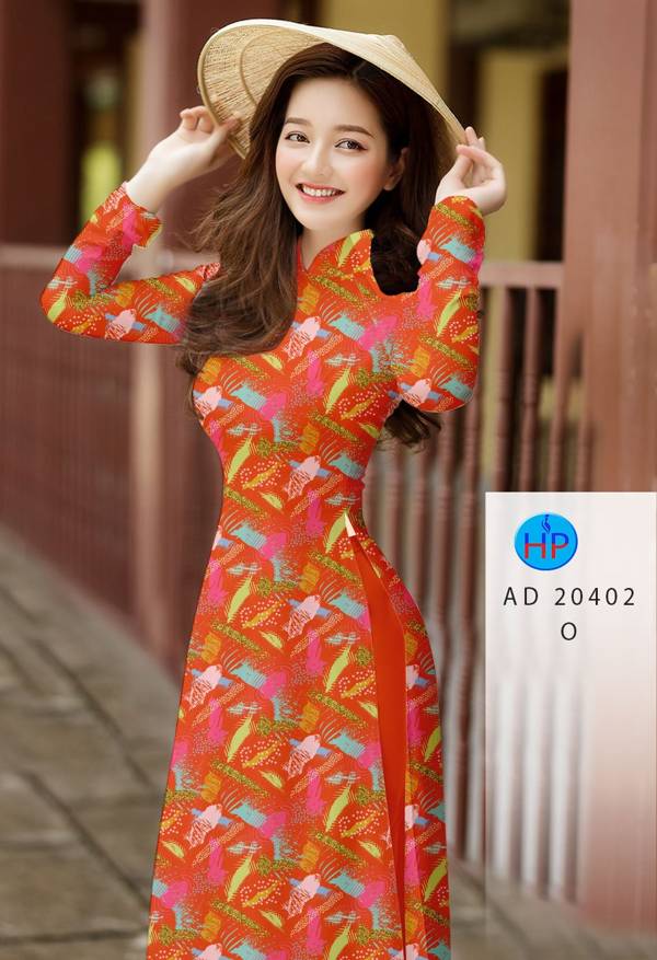 Vải Áo Dài Hoa Đều Mới Ra AD 20402
