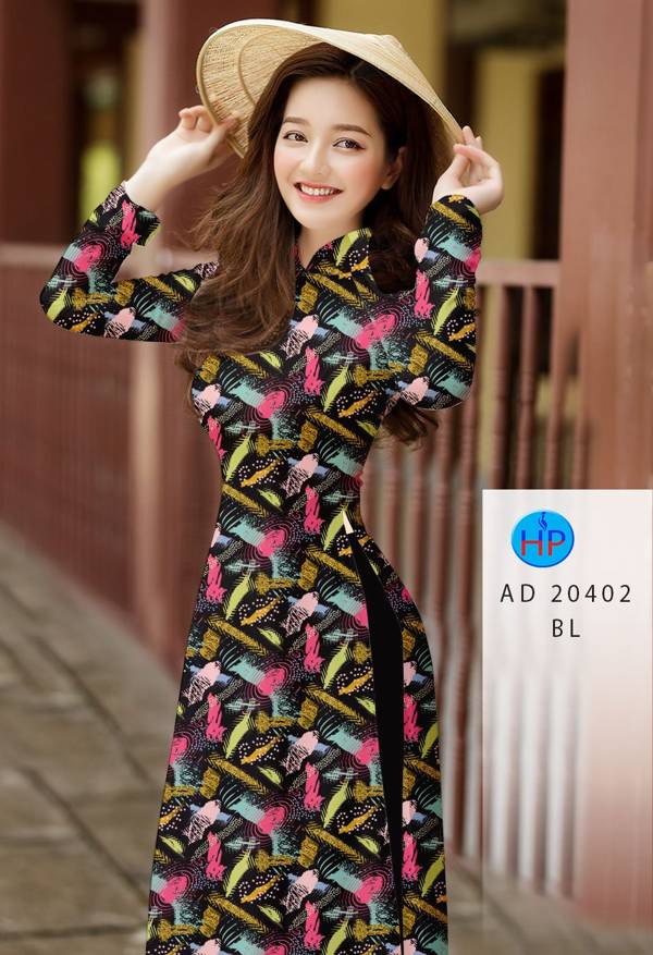 Vải Áo Dài Hoa Đều Mới Ra AD 20402