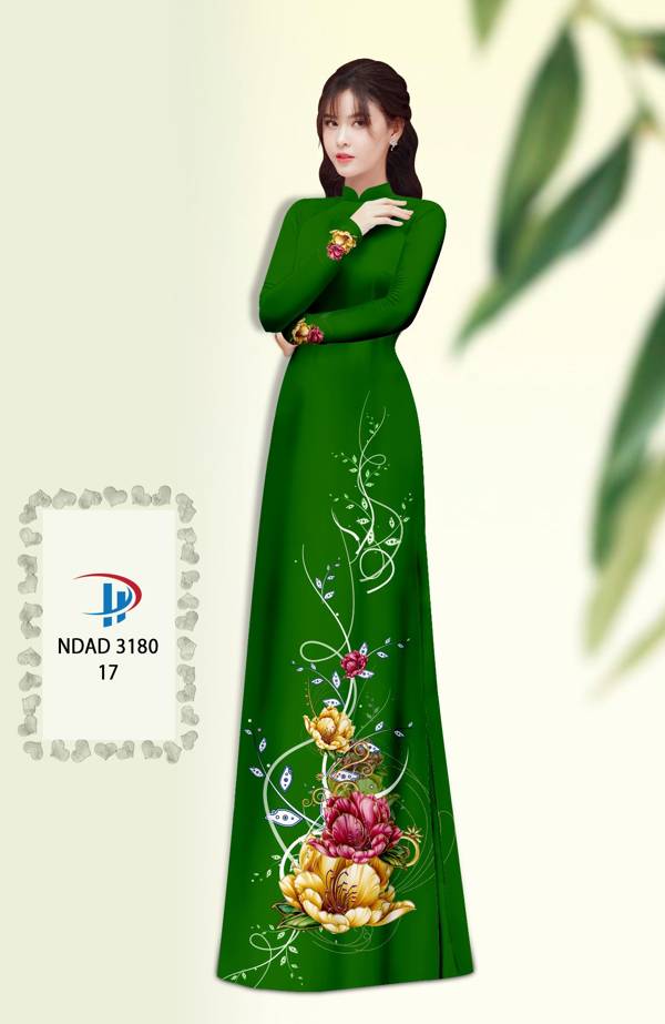 Vải Áo Dài Hoa In 3D Vừa Ra AD NDAD3180 57 Vải Áo Dài Hoa In 3D Vừa Ra  AD NDAD3180