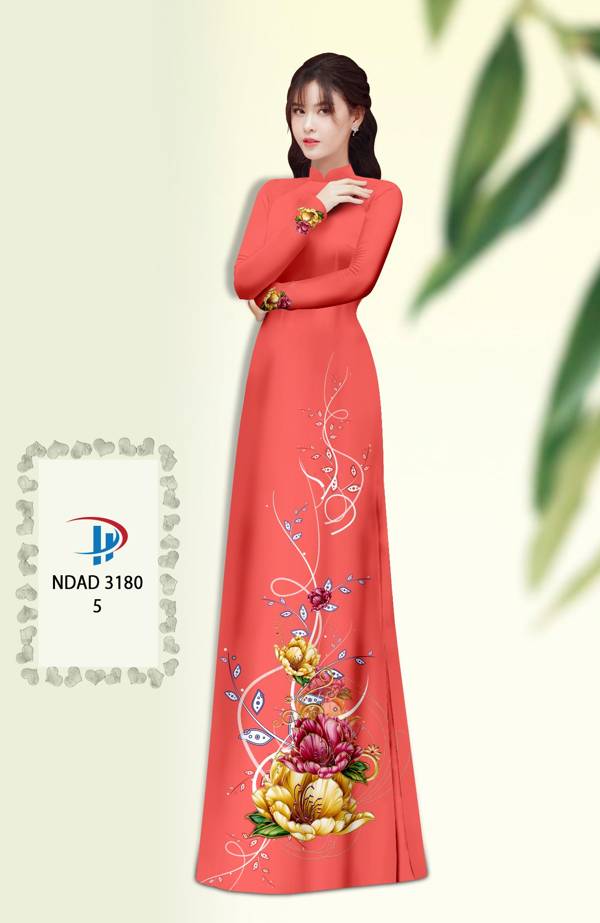 Vải Áo Dài Hoa In 3D Vừa Ra AD NDAD3180 69 Vải Áo Dài Hoa In 3D Vừa Ra  AD NDAD3180