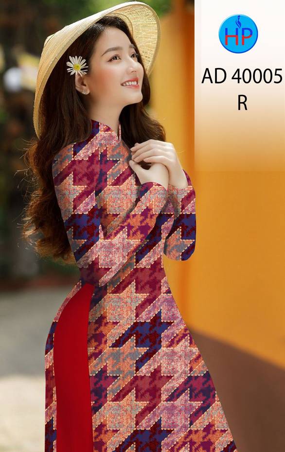 Vải Áo Dài Lập Thể Thiết Kế 2021 AD 40005