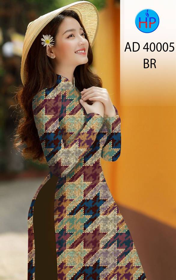 Vải Áo Dài Lập Thể Thiết Kế 2021 AD 40005