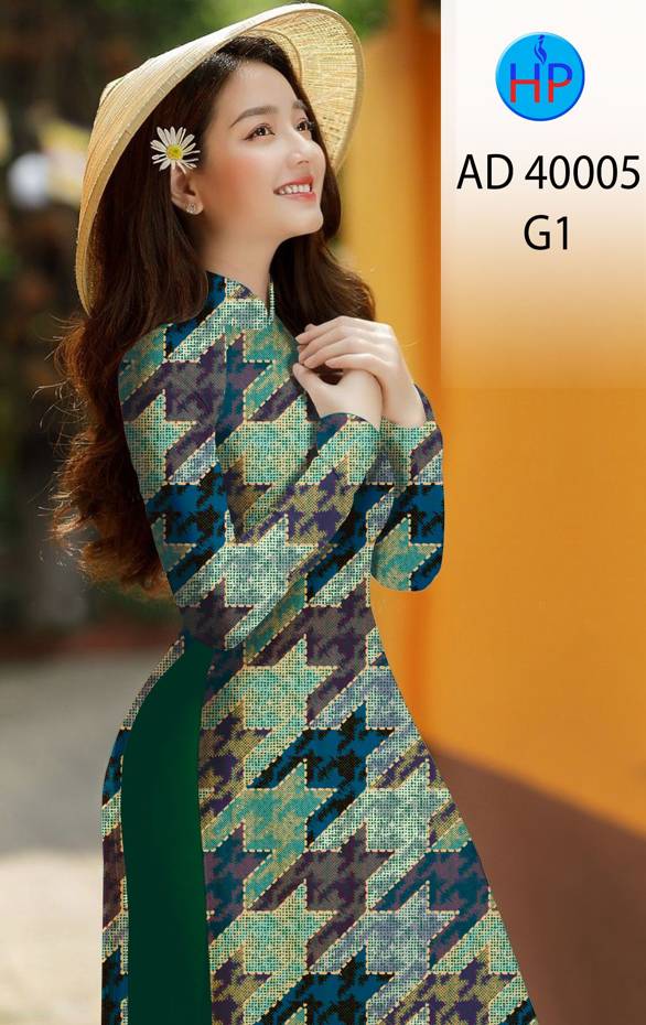 Vải Áo Dài Lập Thể Thiết Kế 2021 AD 40005