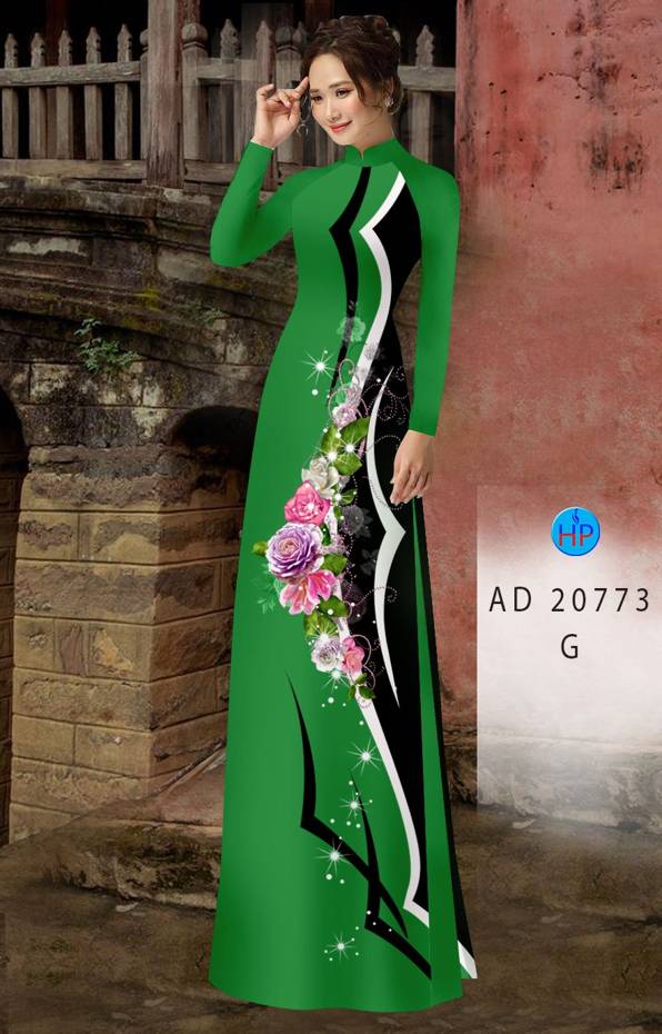 Vải Áo Dài Hoa Hồng Mới Ra AD 20773 51 Vải Áo Dài Hoa Hồng Mới Ra AD 20773