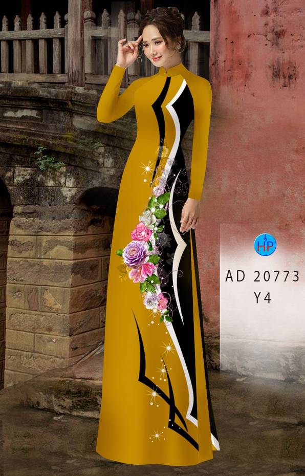 Vải Áo Dài Hoa Hồng Mới Ra AD 20773 52 Vải Áo Dài Hoa Hồng Mới Ra AD 20773