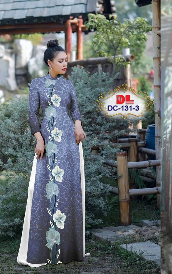 Vải Áo Dài Hoa In 3D Vừa Ra AD DC131 11 Vải Áo Dài Hoa In 3D Vừa Ra  AD DC131