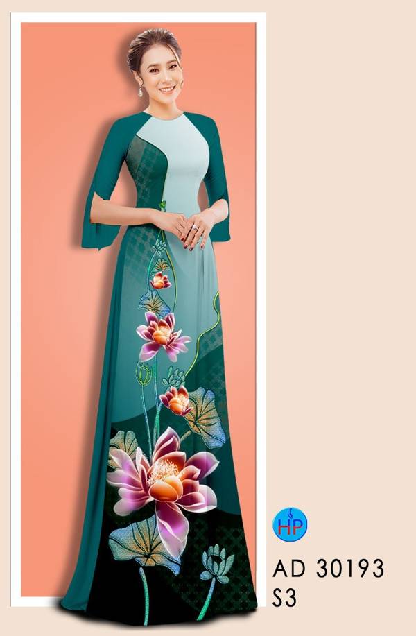 Vải Áo Dài Hoa Sen Vừa Ra AD 30913 41 Vải Áo Dài Hoa Sen Vừa Ra AD 30913