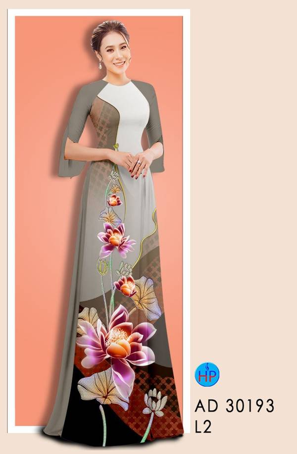 Vải Áo Dài Hoa Sen Vừa Ra AD 30913 47 Vải Áo Dài Hoa Sen Vừa Ra AD 30913