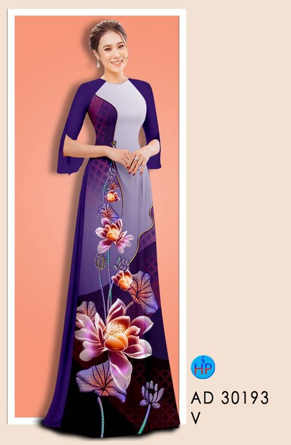 Vải Áo Dài Hoa Sen Vừa Ra AD 30913 48 Vải Áo Dài Hoa Sen Vừa Ra AD 30913