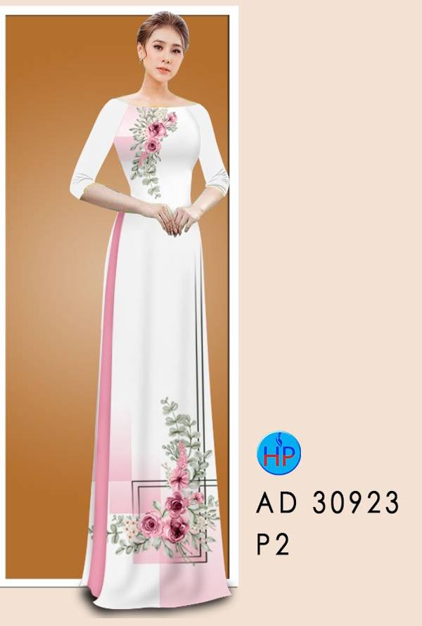 Vải Áo Dài Hoa Hồng Thiết Kế 2021 AD 30923 37 Vải Áo Dài Hoa Hồng  Thiết Kế 2021 AD 30923