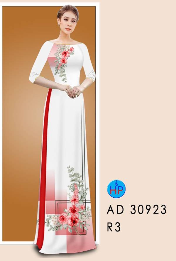 Vải Áo Dài Hoa Hồng Thiết Kế 2021 AD 30923 39 Vải Áo Dài Hoa Hồng  Thiết Kế 2021 AD 30923