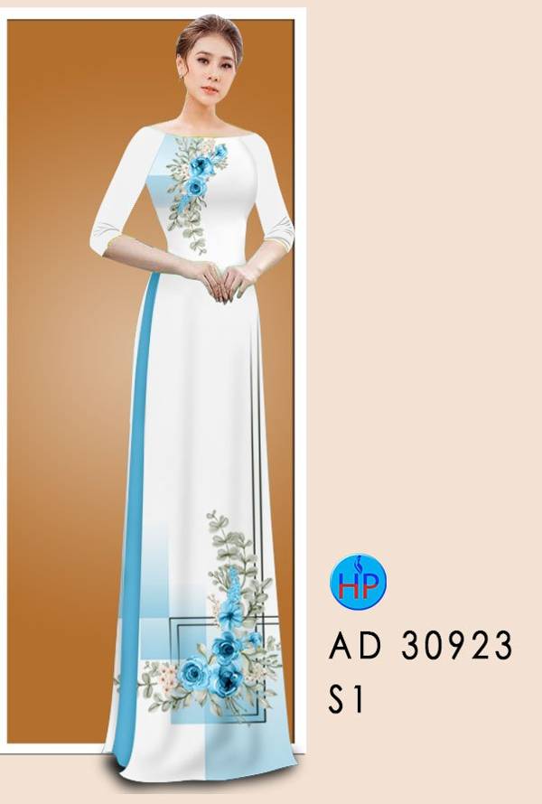 Vải Áo Dài Hoa Hồng Thiết Kế 2021 AD 30923 38 Vải Áo Dài Hoa Hồng  Thiết Kế 2021 AD 30923