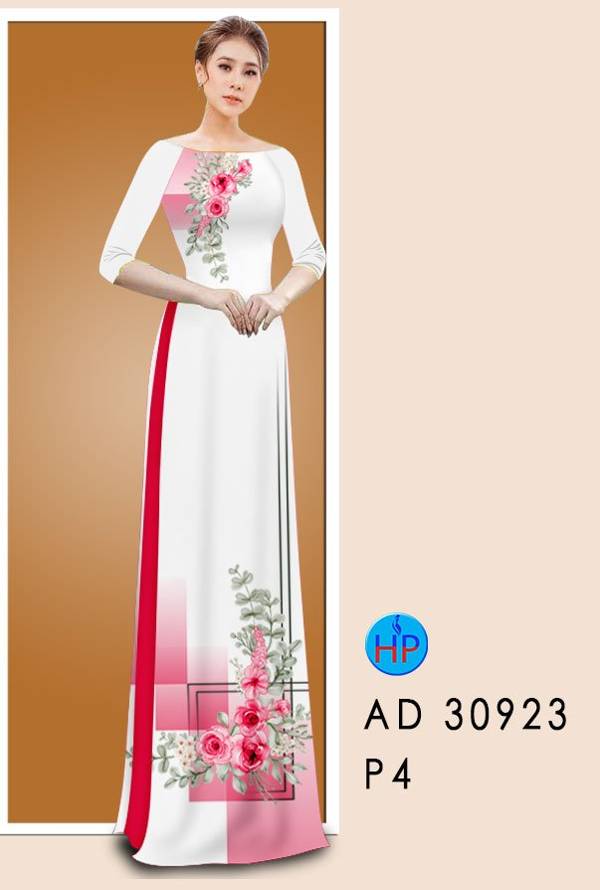 Vải Áo Dài Hoa Hồng Thiết Kế 2021 AD 30923 51 Vải Áo Dài Hoa Hồng  Thiết Kế 2021 AD 30923