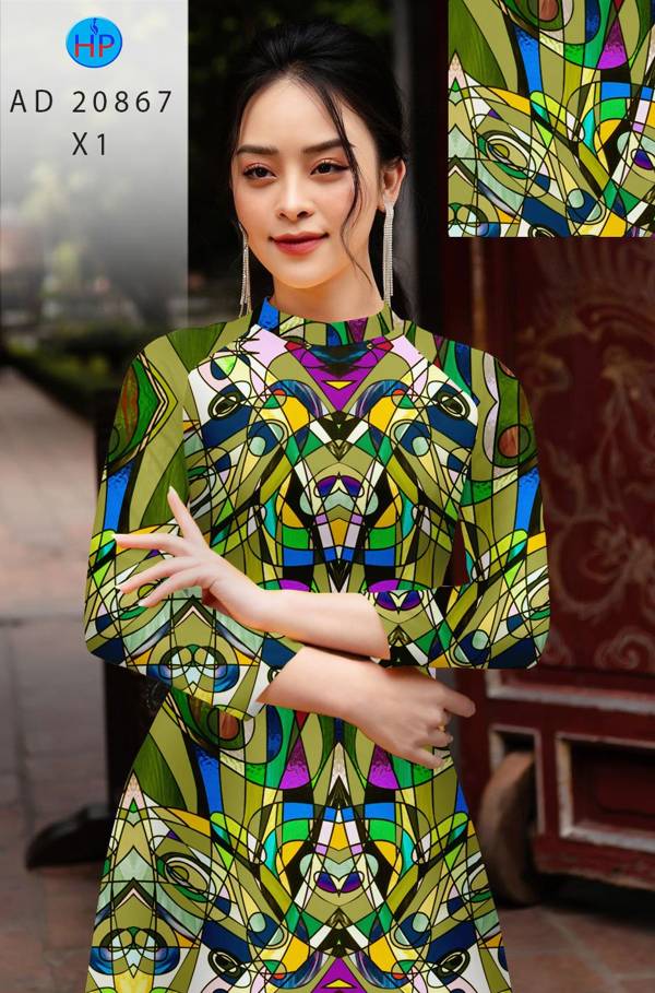 Vải Áo Dài Hoa Văn Mới Ra AD 20867 39 Vải Áo Dài Hoa Văn Mới Ra AD 20867