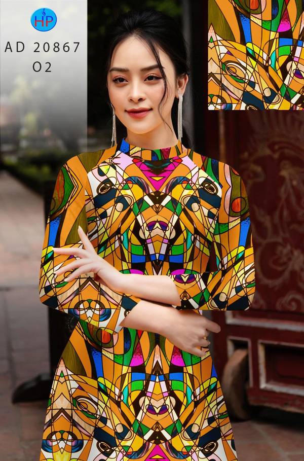 Vải Áo Dài Hoa Văn Mới Ra AD 20867 38 Vải Áo Dài Hoa Văn Mới Ra AD 20867