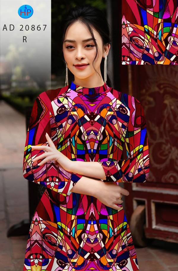 Vải Áo Dài Hoa Văn Mới Ra AD 20867 42 Vải Áo Dài Hoa Văn Mới Ra AD 20867